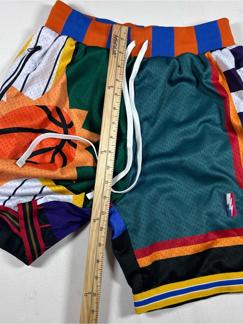 Collect & Select x Who Cares What The? Pt. 2 Swingman Mesh Shorts Mens M Mashup